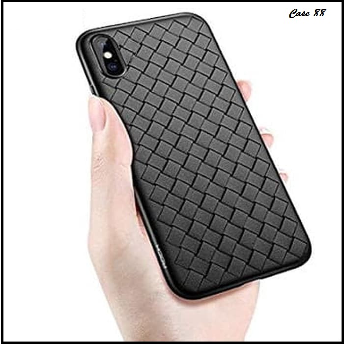 Soft Case Iphone XR Casing Cover HP Original Premium Woven Silicone