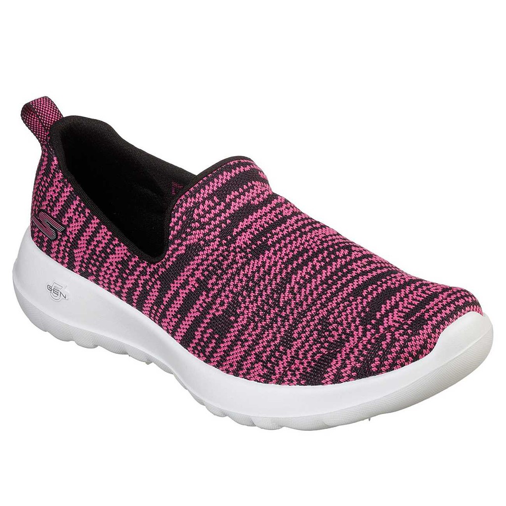 SKECHERS GO WALK JOY NIRVANA Black Hot Pink 15602BKHP. Sepatu Wanita. Original