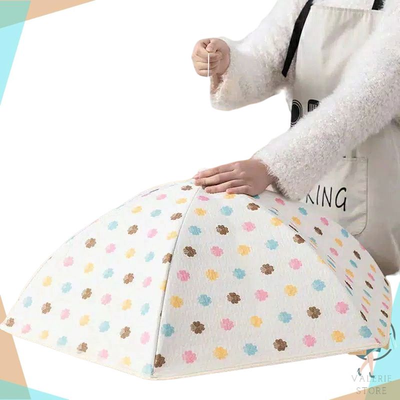 Tudung Saji Model Lipat Penahan Panas Ukuran Jumbo 50cm x 50cm x 15cm