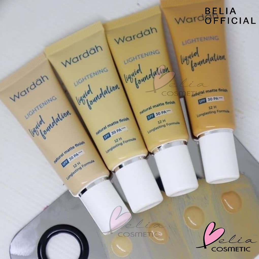 ❤ BELIA ❤ Wardah Lightening Liquid Foundation BPOM Halal