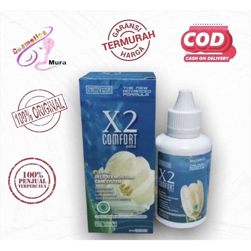 [ 60 ml / kecil ] AIR SOFTLENS X2 60ML / CAIRAN SOFLEN X2 60ML / AIR SOFLENS X2 KECIL