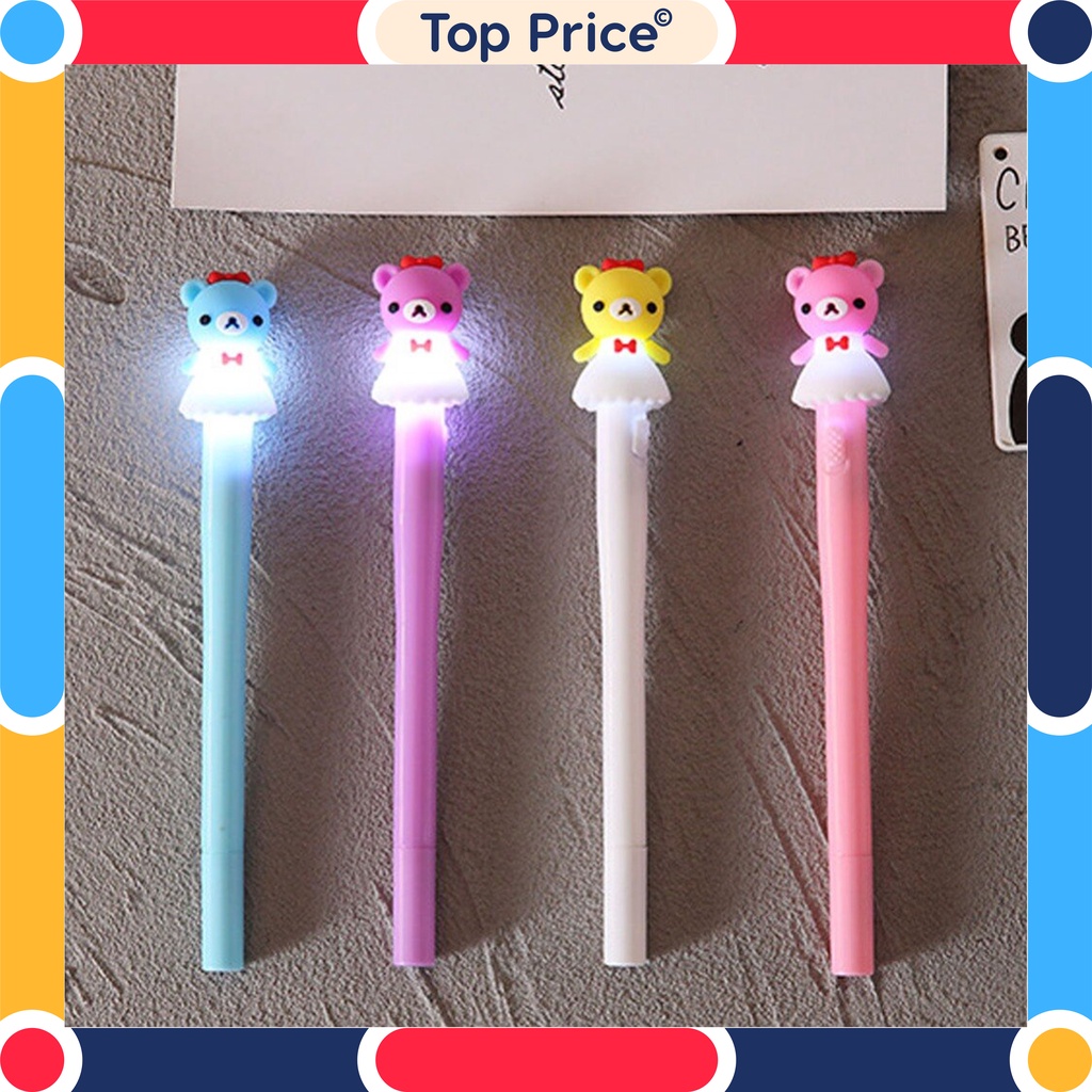 TOP Price COD Pena Bear LED Lucu LED Unicorn Pen Murah Produk Import U09