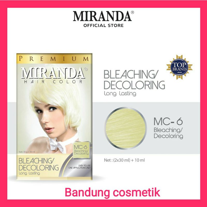 Miranda hair Color MC.6 Bleaching 30ml