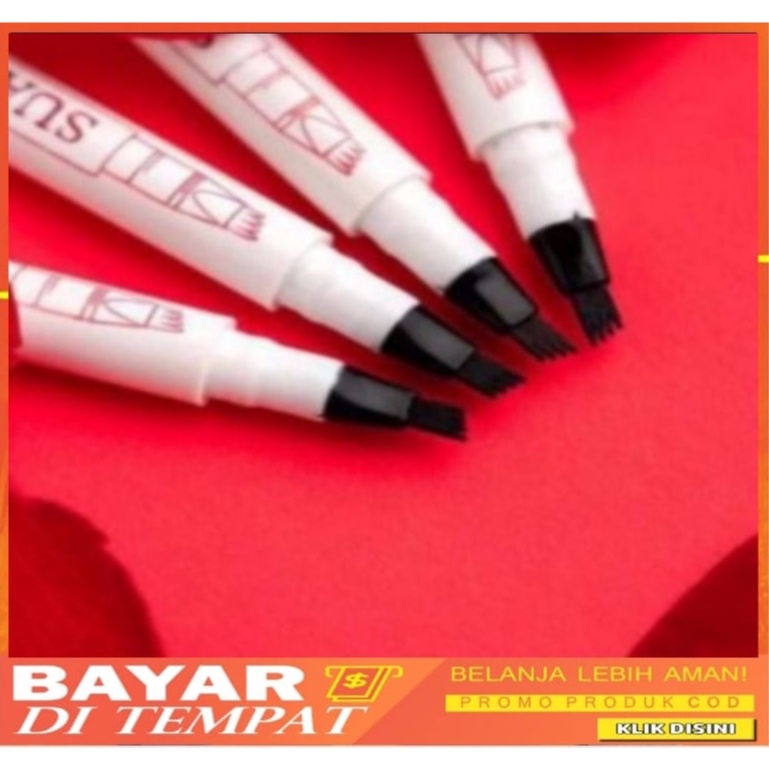 Pensil Alis 4 Warna Tahan Lama Dan Tahan Air DJ 35889