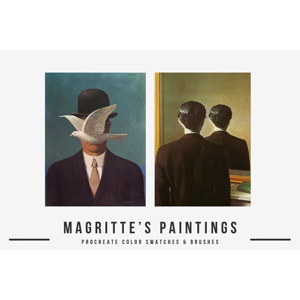 Procreate Brush - Magritte's Art