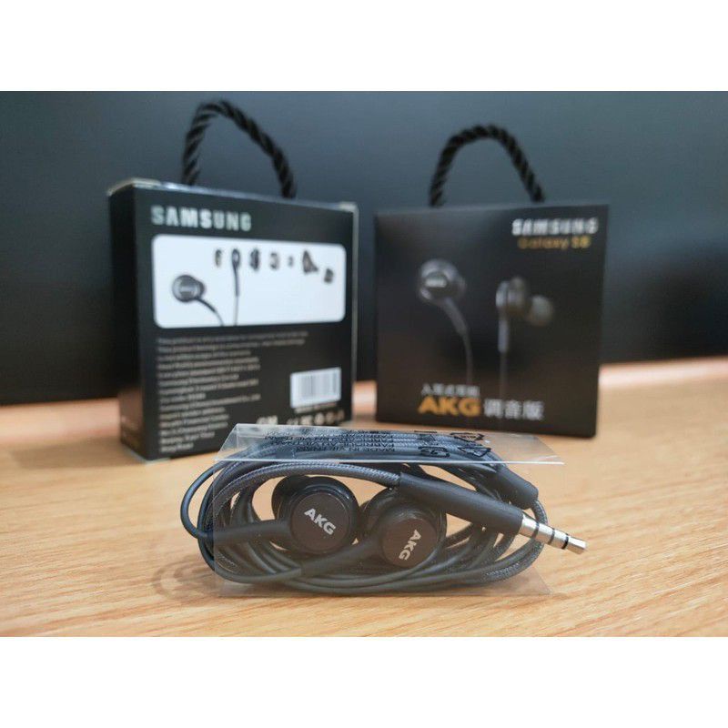 HF HEADSET SAMSUNG S8+ ORIGINAL PACKING IMPORT SUARA BAGUS