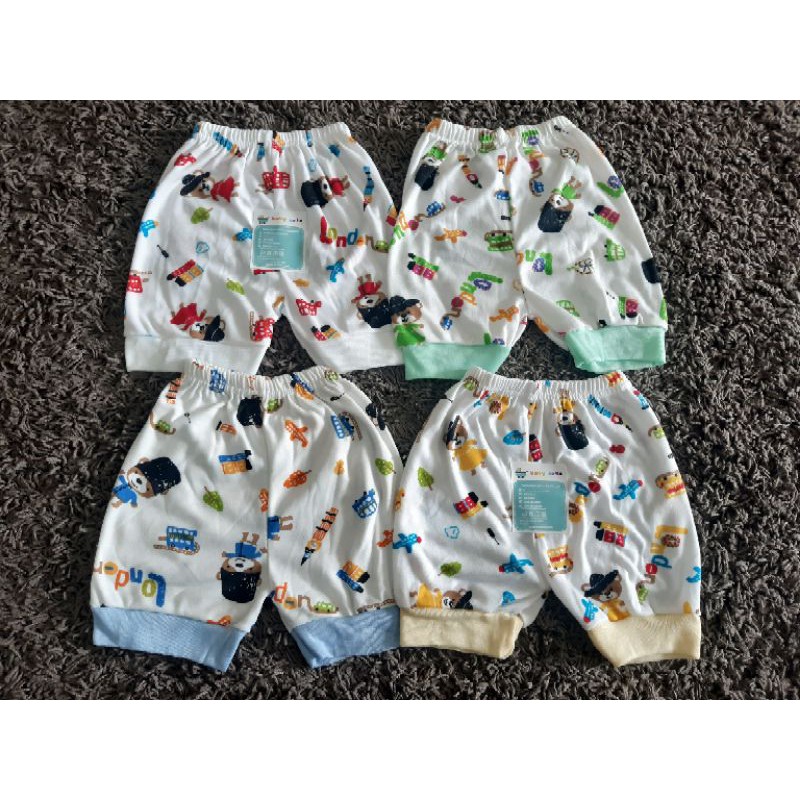 Celana Pendek Bayi Motif Jumbo/6-12 bulan per 3pcs SNI SALE