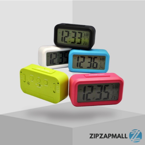 Jam Digital Meja LED Aesthetic / Jam LCD Digital Clock with Alarm / Jam Digital LED Kalender Pengukur Temperature Suhu / Weker Jam Digital LED Unik / Alarm Clock Meja Kamar Tidur 3d Lucu Minimalis Hiasan Ruang Tamu / Jam Alarm Tidur Bunyi Keras Murah