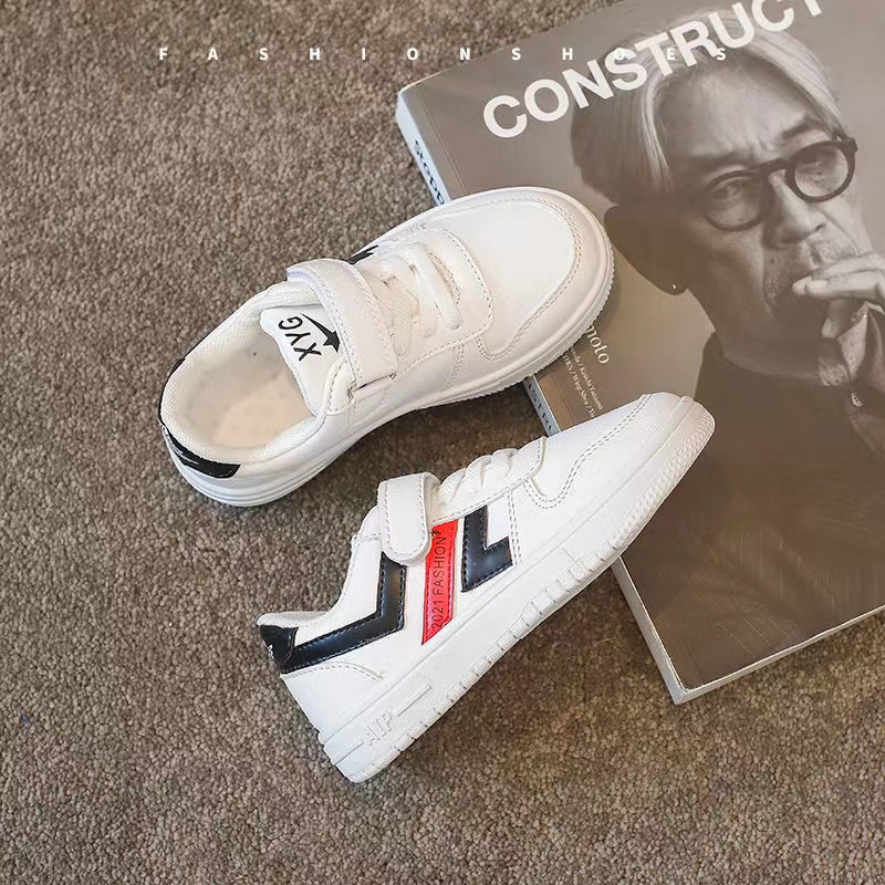 KF CAT Sepatu Sport Sekolah Anak Perempuan Laki-laki Sepatu Unisex Trendy Import High Quality-Hitam