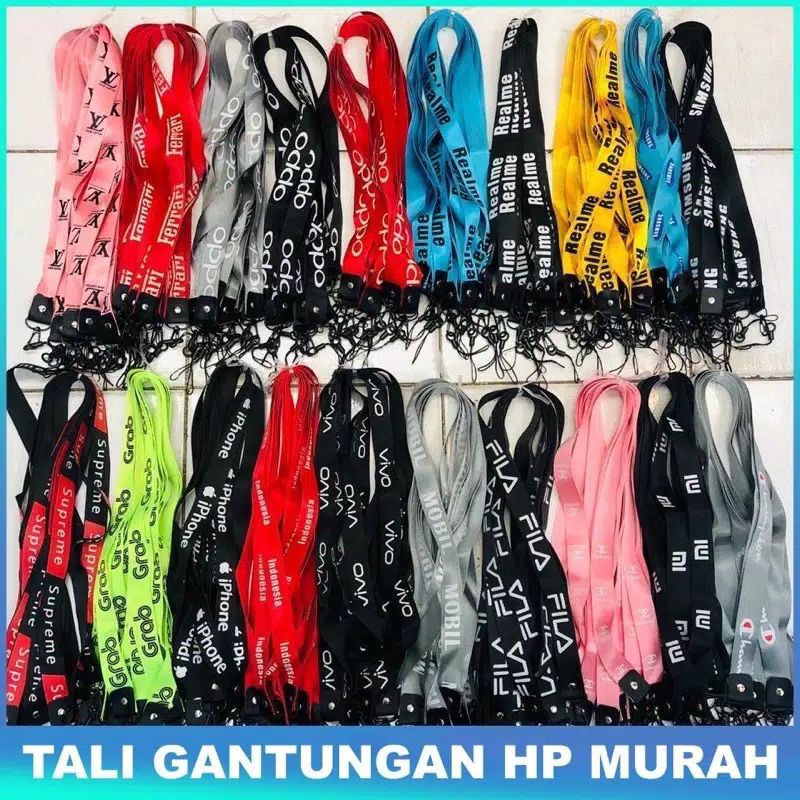 Gantungan kunci gantungan Hp tali cantik buat fashion