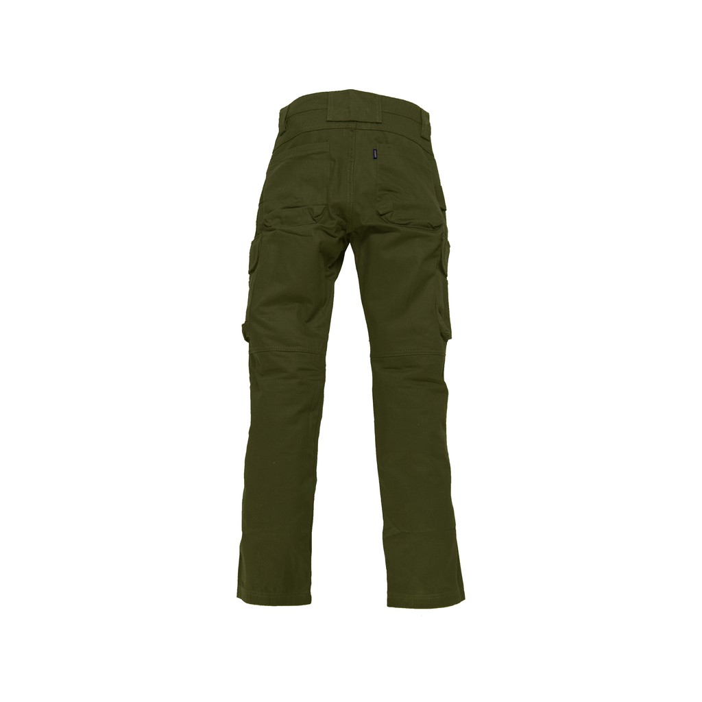 FLEXMINE OLIVE-Workpant, Celana Kargo / untuk membawa peralatan dan mobilitas yang tinggi