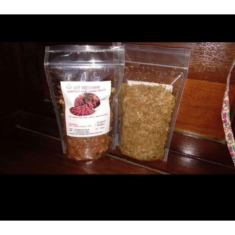 

HOT KRESHHHH/ TERI / EBI / KRISPI / CEMILAN SEHAT / LAUK PRAKTIS / NON MSG