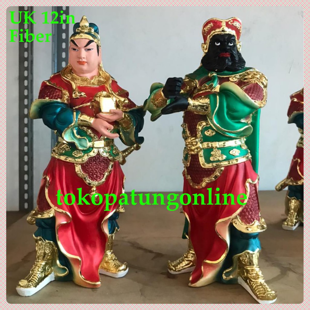 Patung Pendamping Kwan kong Fiber 012 in