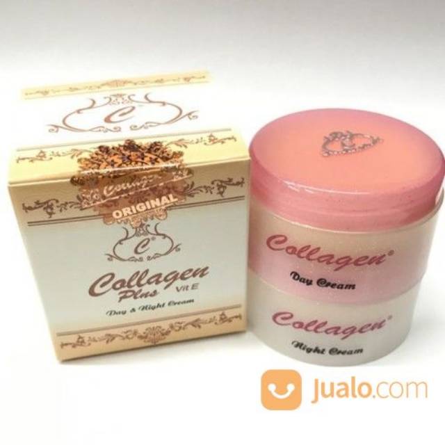 Cream collagen siang malam ori