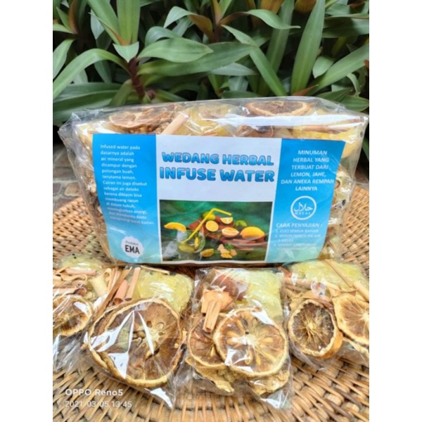 

WEDANG HERBAL INFUSE WATER MERK EMA
