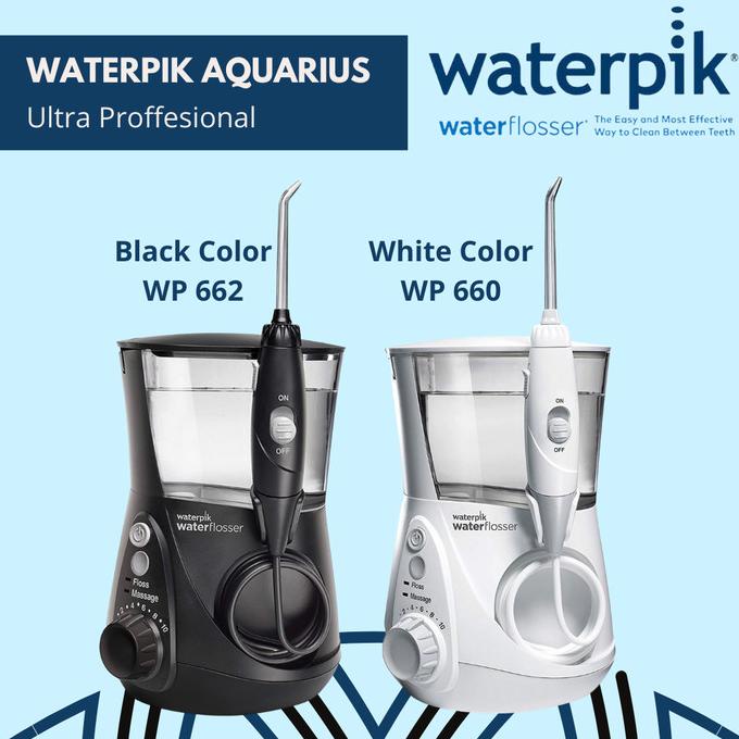 Waterpik AQUARIUS WP 660 WP 662 ultra proffesional Dental Flosser