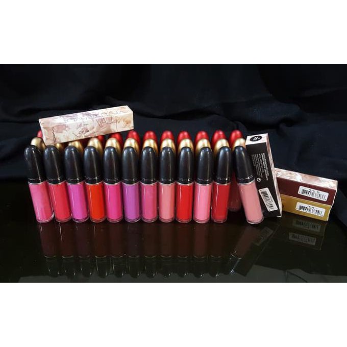 Promo MAC VALLI - Giambattista Model Peluru Liquid Matte Lipcream / Lipgloss Berkualitas
