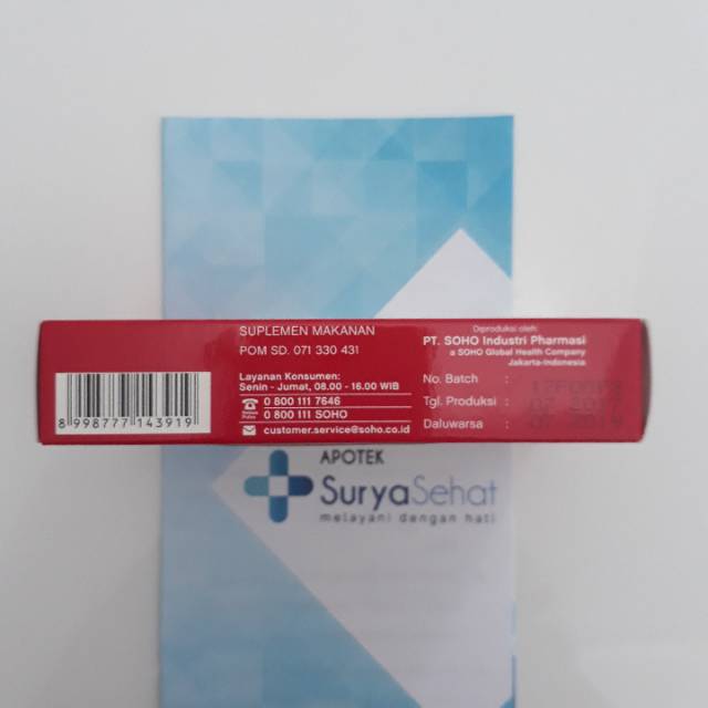 ASTHIN FORCE 4 /6 / 12 mg  suplemen antioksidan - Asthin Bond 4mg/6mg - Asthin Force Gel 30gr