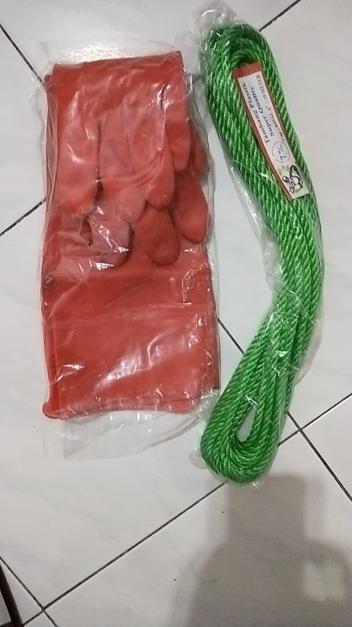 Sarung Tangan Karet Latex 16 Inch