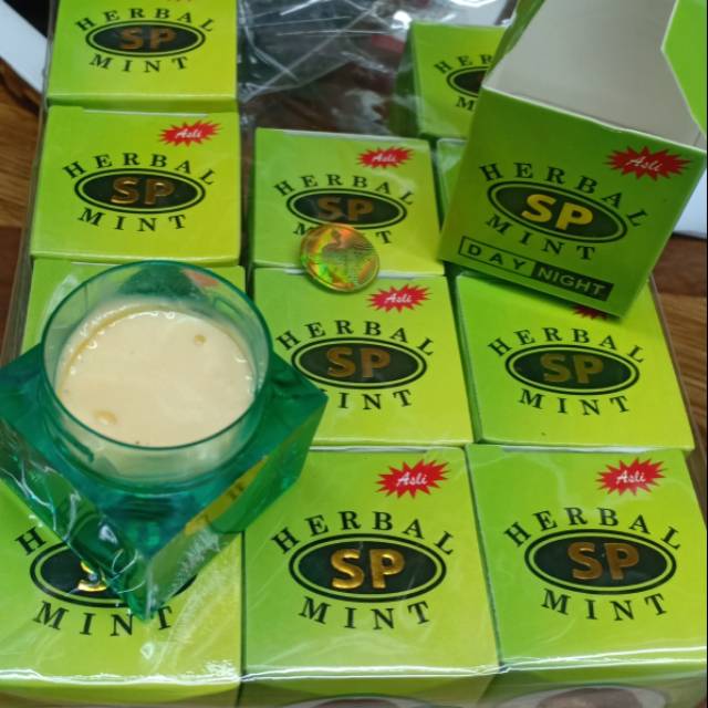 Cream sp herbal mint / ecer