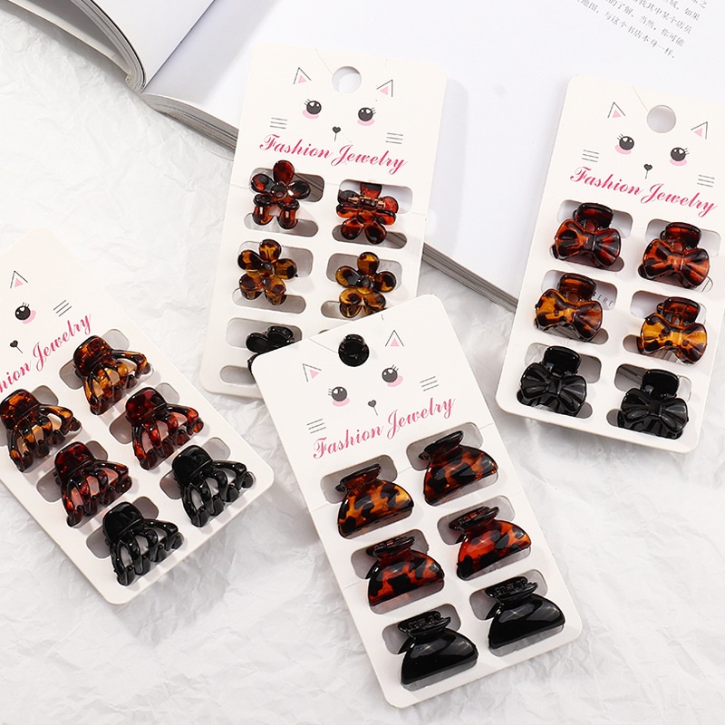 Jedai Doff Mini Set 3cm isi 6pcs Jepit Rambut Poni Jepitan Cepitan Jeday Rambut Anak Perempuan Maupun Dewasa Baby Mini Korea Lucu Hair Claw Clips