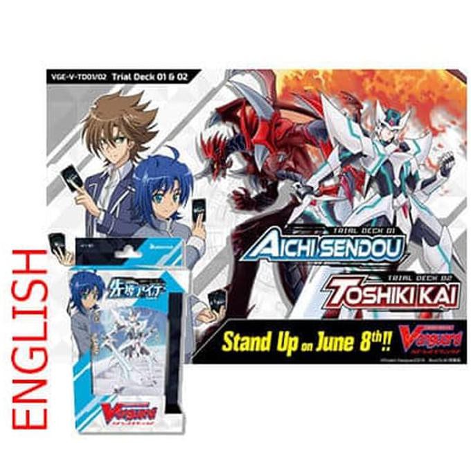 List Baik Eng Vge-V-Td01 Cardfight Vanguard V Trial Deck 01 Aichi Sendou