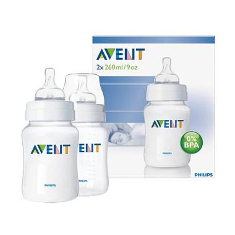 Avent Bottle Classic Triple Pack SCF683/37 Botol Susu 260 mL/9oz isi 3pcs