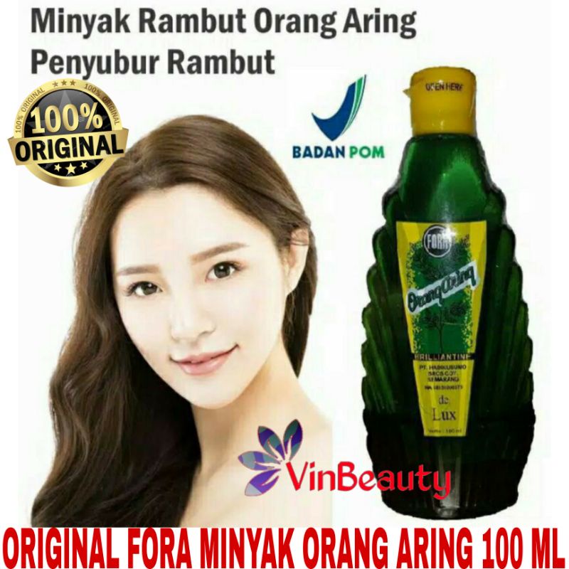 ORIGINAL FORA MINYAK ORANG ARING 100 ML / MINYAK RAMBUT URANG ARING 100ML