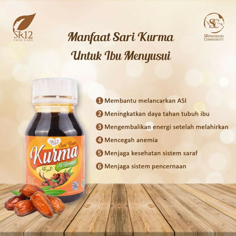 

SARI BUAH KURMA SR12/SUMBER ENERGI METABOLIME ANTIOKSIDAN