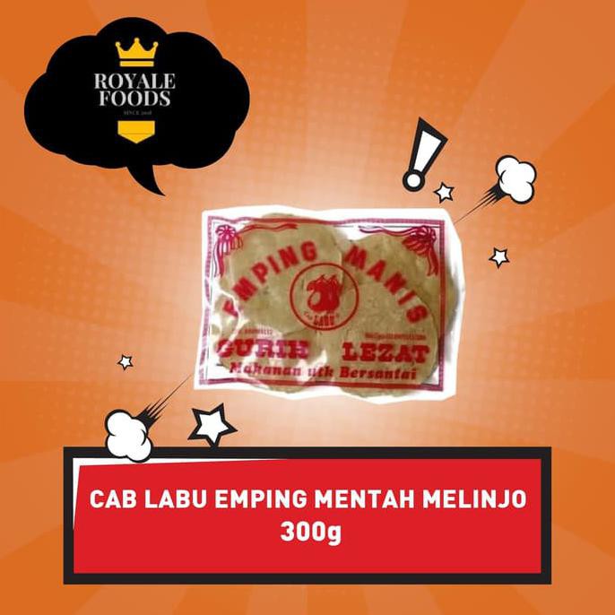 

Emping Mentah Melinjo Cap Labu Manis 300 Gr Kerupuk Belinjo Enak Laris _