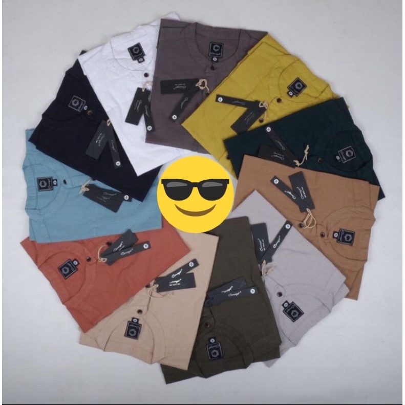 Kemko Concept Lengan Pendek / Kemeja Kerah Shanghai / Kemko Kerah Shanghai / Concept Terbaru / Conce