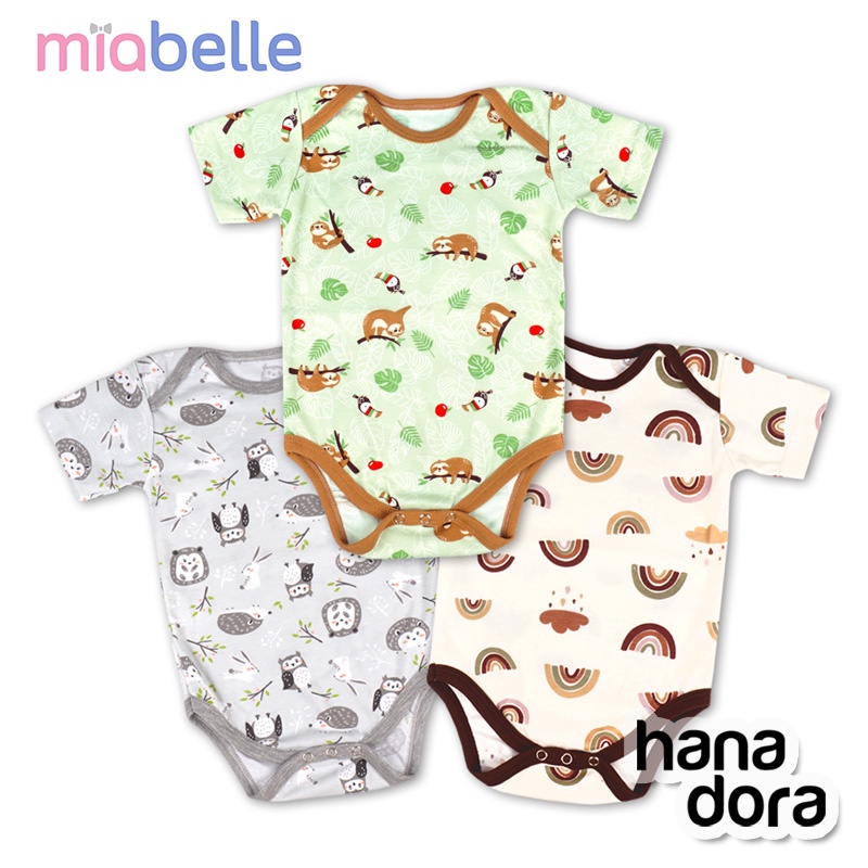 Miabelle Bodysuit Woodland Series - Jumper Bayi