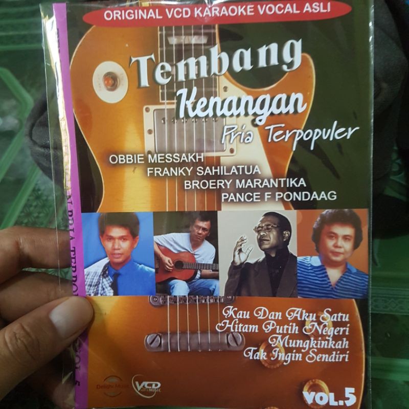 VCD ORIGINAL TEMBANG KENANGAN PRIA VOL 5
