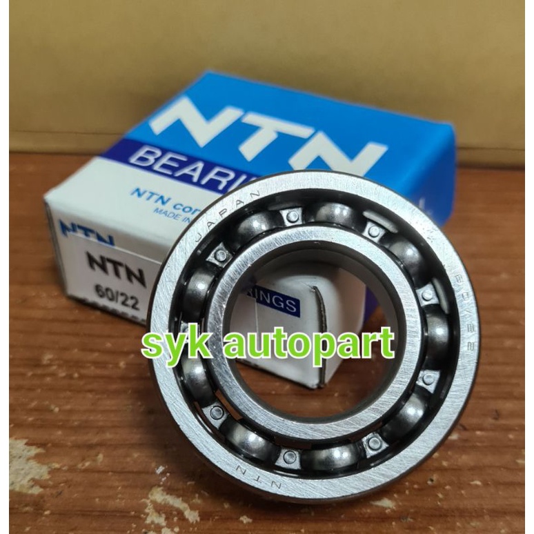 bearing 60/22 ntn tanpa tutup karet