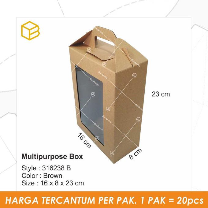 

Best Produk] 316238 | Multipurpose Box. Gift Box. Kraft Box