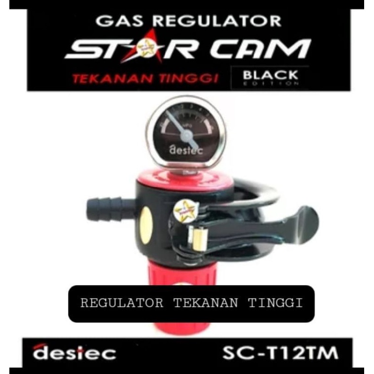 REGULATOR STARCAM TEKANAN TINGGI METER