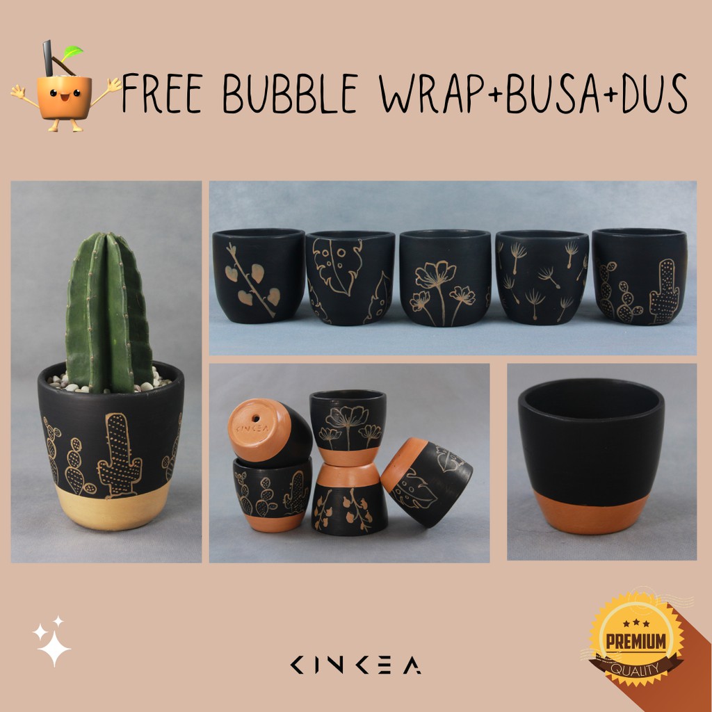 

Pot Warna dan Lukis HITAM & COKLAT kualitas PREMIUM - FREE Ongkir+Bubble Wrap+Dus
