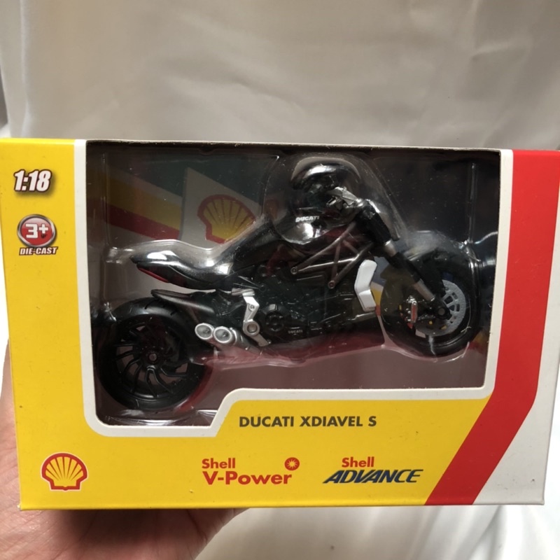 ducati xdiavel s shell diecast collector's limited edition mainan motor pajangan