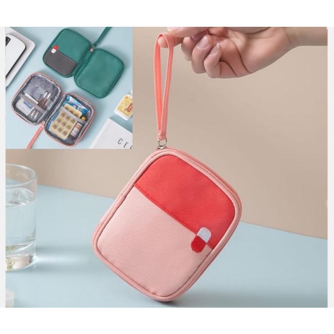 Tas First Aid Kit P3K Tas Tempat Obat Peralatan Organized P3K NJ165 ficok33 Diminati Banget