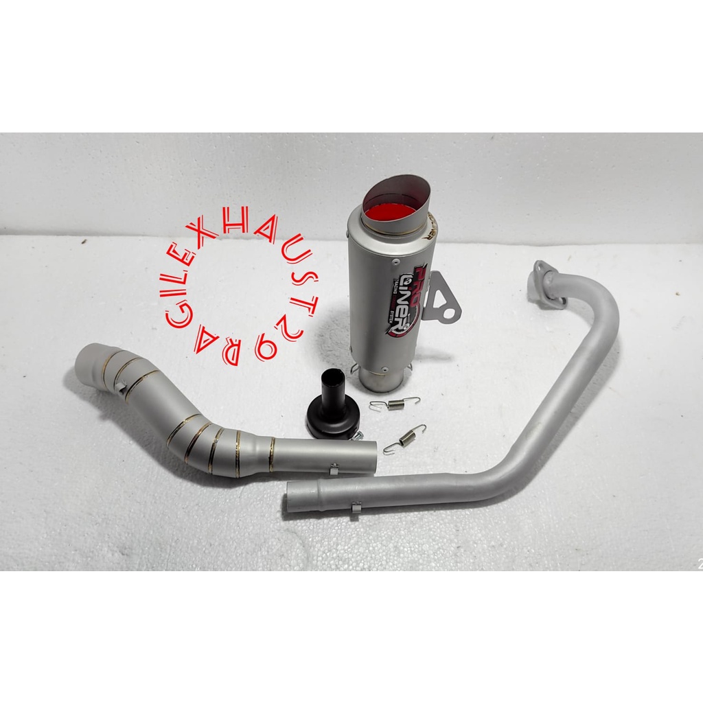 Knalpot racing pro liner tr 1 short Vixion satria Fu  GSX Tiger verza thander R15 CBR cb Megapro ninja xraber cbr150 r CBR thailand-2