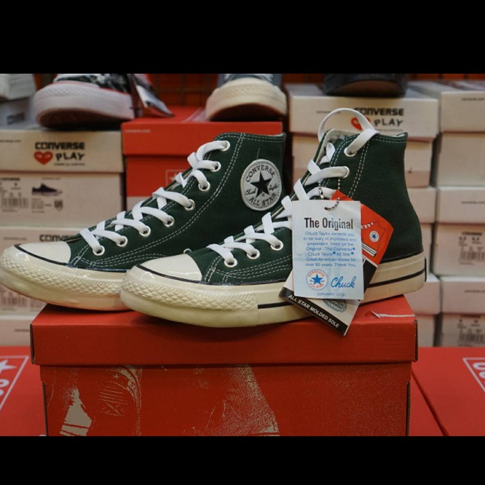 sepatu pria CONVERSE HIG ARMY 39 sd 43 PREMIUM ORIGINAL.