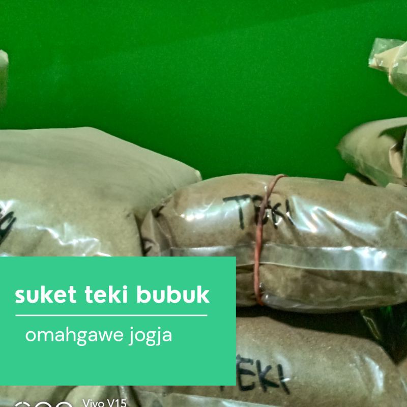 

(Netto100gr) UMBI TEKI BUBUK / OBAT HERBAL kencing batu