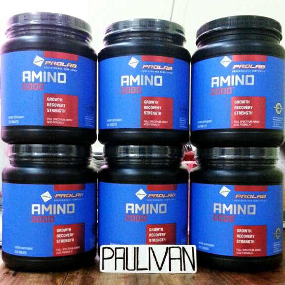 Jual Murah Suplemen Fitnes Prolab Amino 2000 155tab Murah Di Surabaya Produk Murah