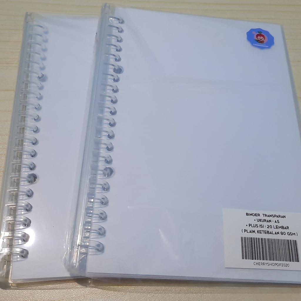 

Binder A5 Transparan