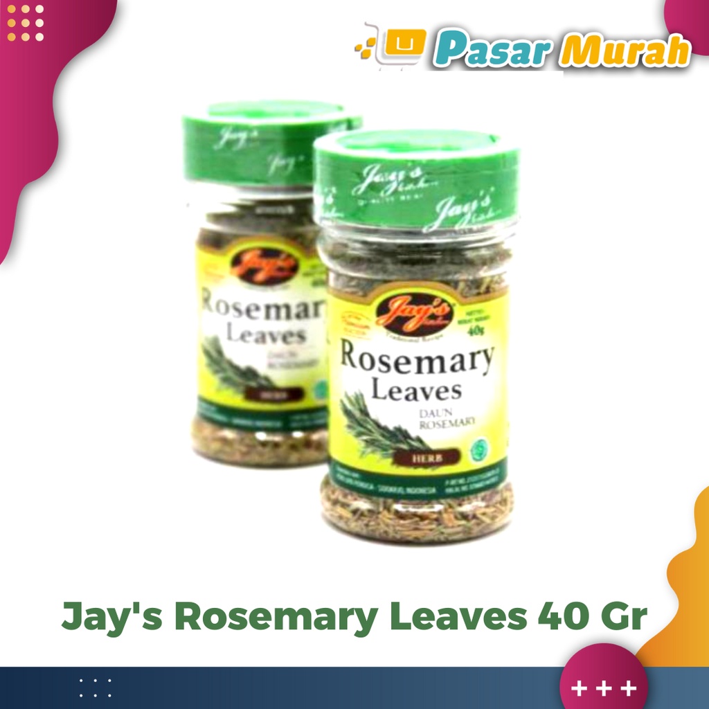 

Jay's Rosemary Leaves 40 Gram | PASAR MURAH MEDAN