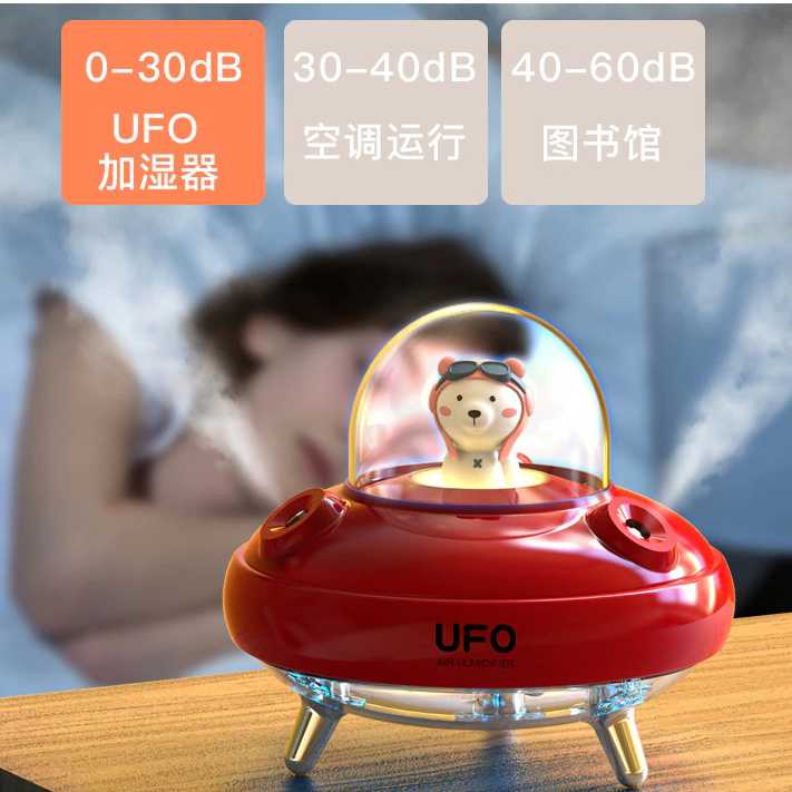 Humidifier Diffuser Ufo Aromaterapi Essential Oil