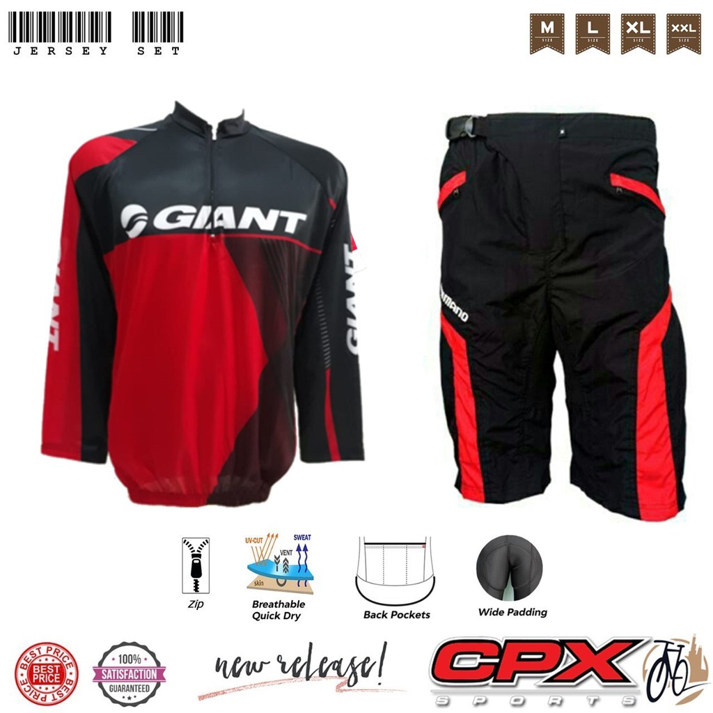 Paket Jersey Sepeda  Dan celana  sepeda  XC Shopee  Indonesia