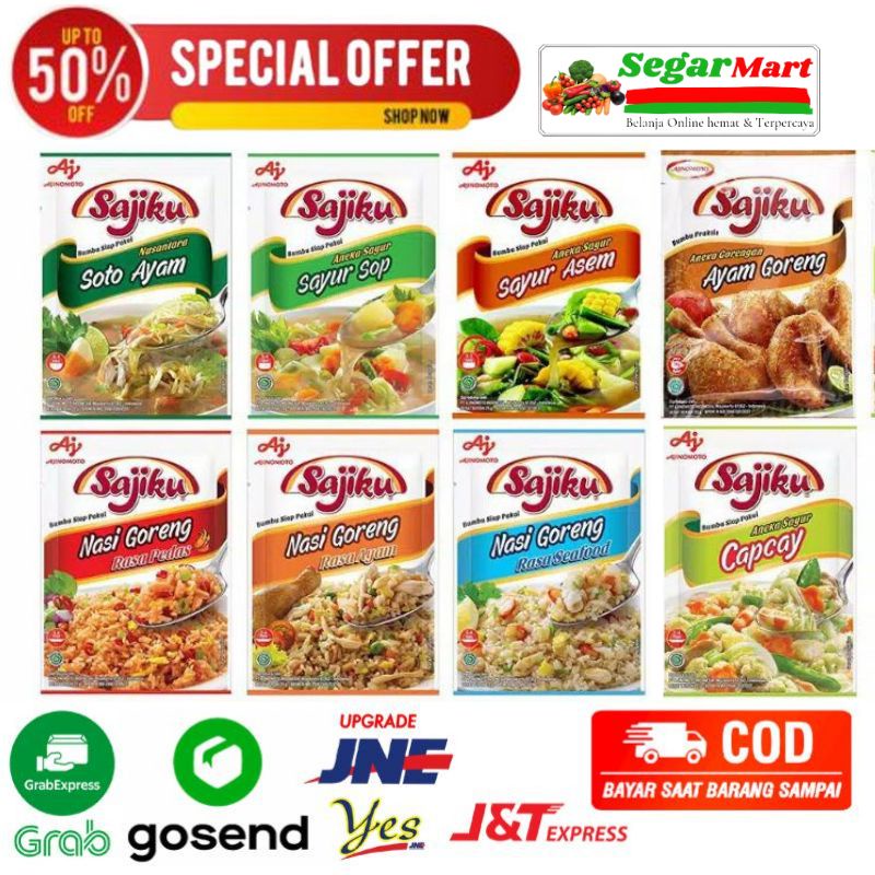 

Sajiku kemasan all varian SEGARMART bandung