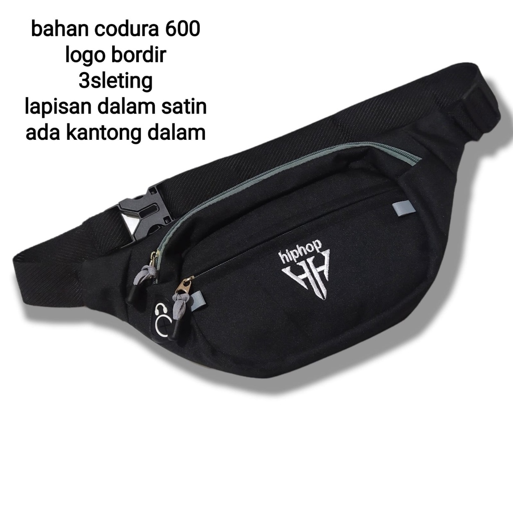 Tas pinggang pria gaul Cap hiphop