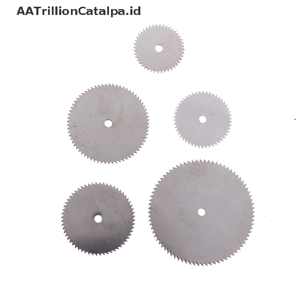 Aatrillioncatalpa 10Pcs / set Cakram Pemotong Stainless Steel Metal 16 18 22 25 32mm